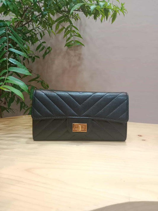 Chanel 2.55 Reissue Caviar Wallet Black Series 23
