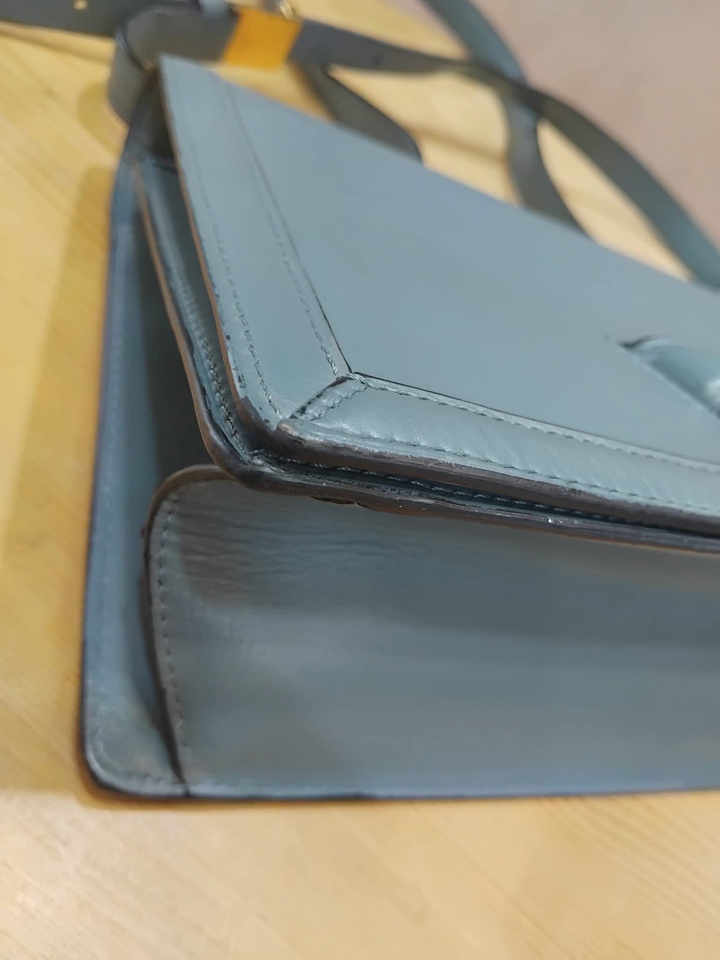 Loewe Barcelona Shoulder Bag Blue