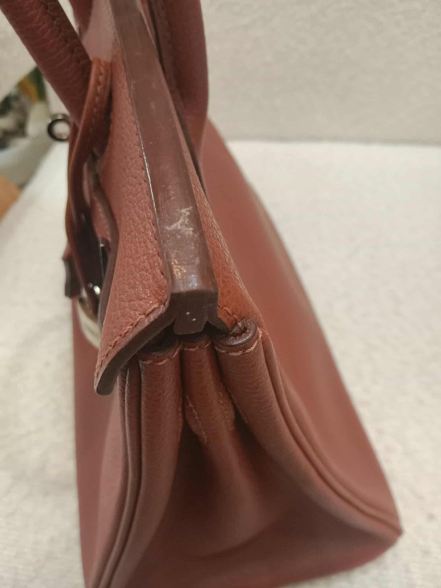 Hermes Birkin 30 Ardennes Noisette Stamp I Square 2005