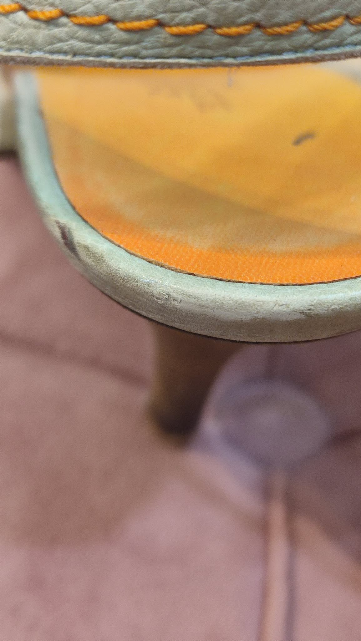 Hermes Peep Toe Slingback Heels Teal Size 36