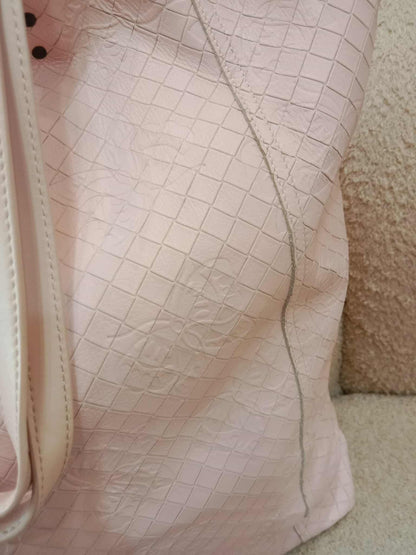 Bottega Veneta Butterfly Intrecciato Tote Bag Pink