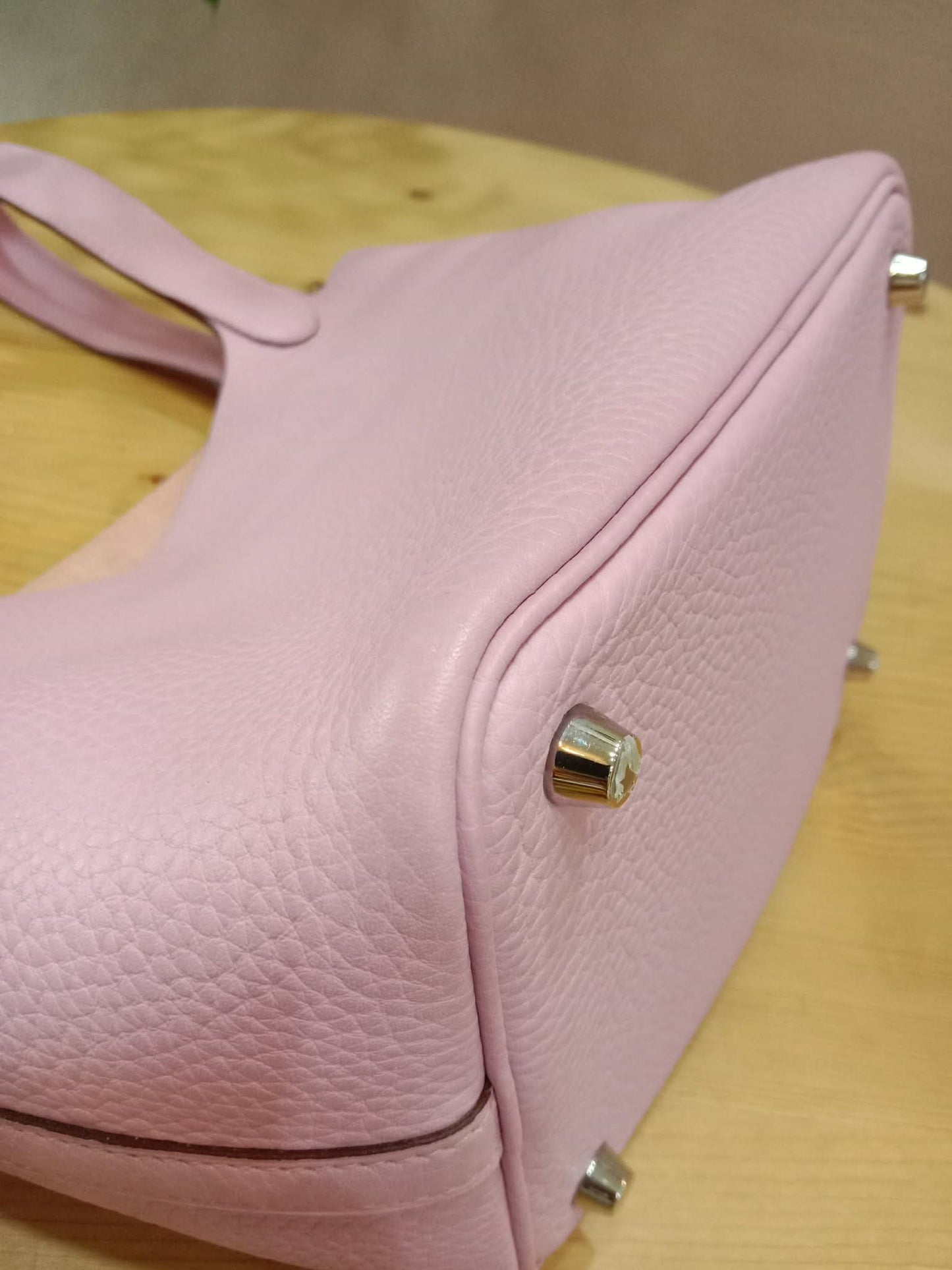 Hermes Picotin Lock 18 Rose Sakura Clemence Stamp Z 2021