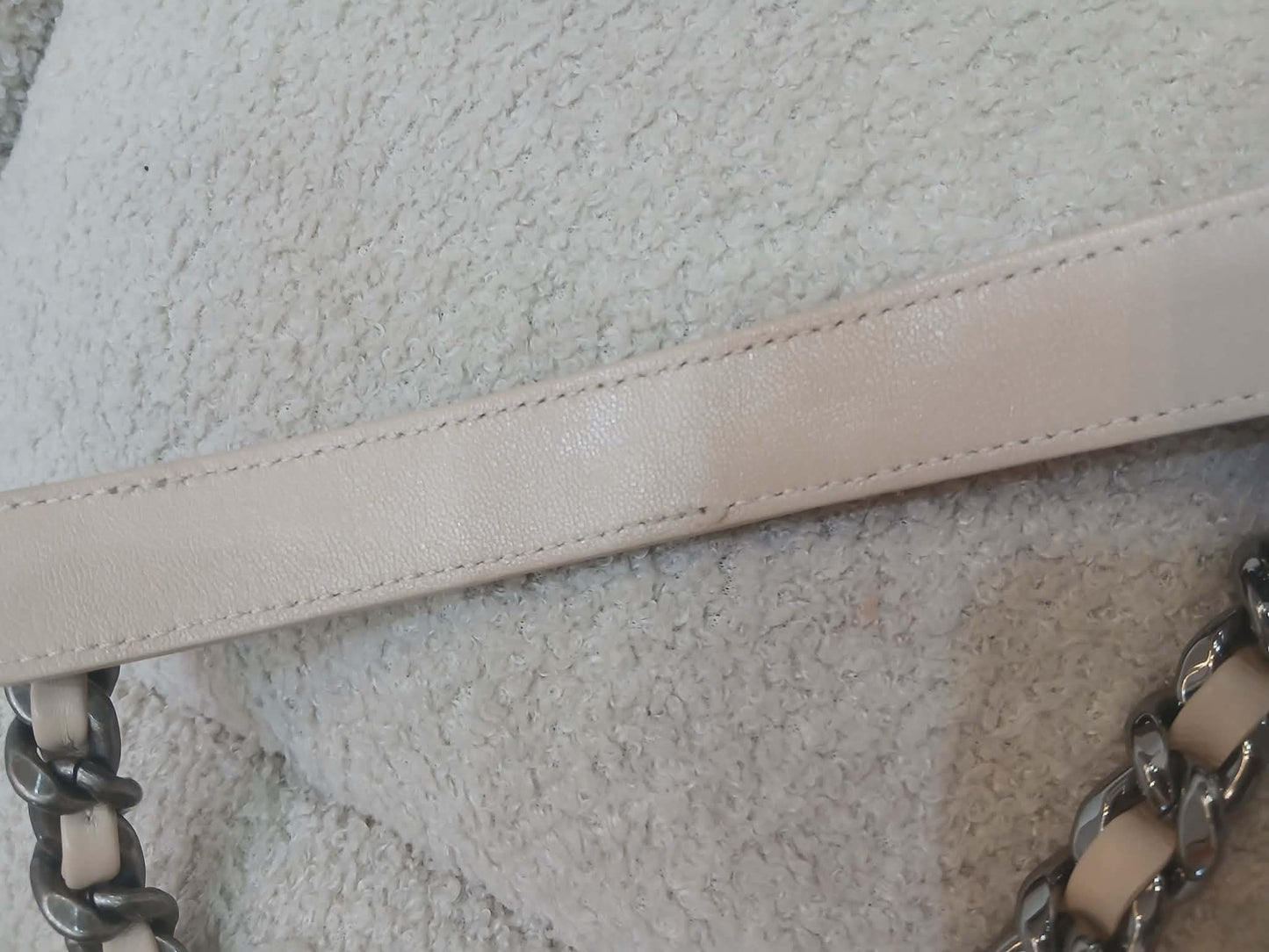 Chanel 19 Beige Lambskin Small Series 30