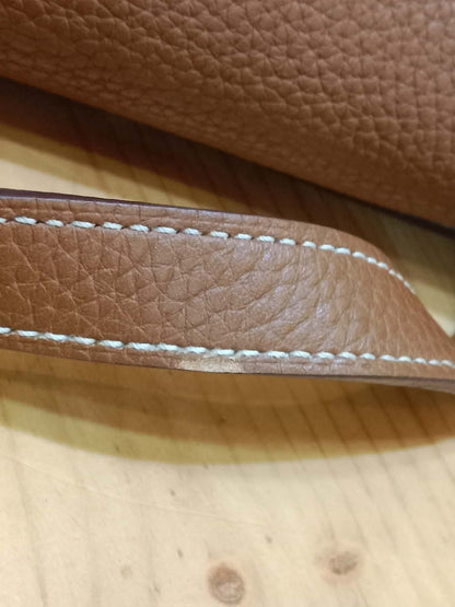Hermes Halzan 31 Clemence Gold Stamp R 2014