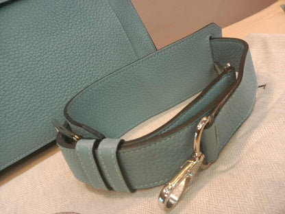 Hermes Jypserie 34 Blue Clemence Stamp M Square 2009