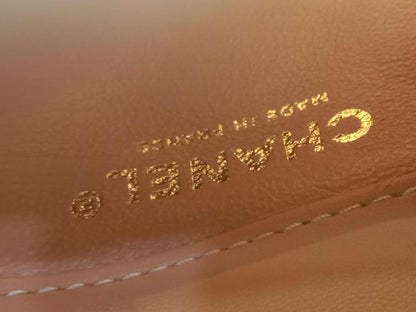 Chanel Mini Seasonal Wood Top Handle Flap Bag Peach Series 26