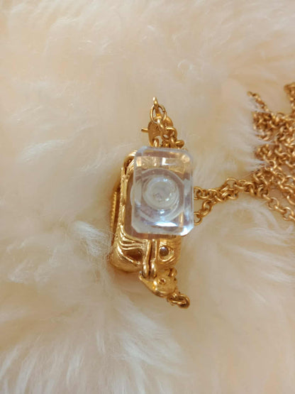 Chanel No. 5 Vintage Perfume Bottle Necklace