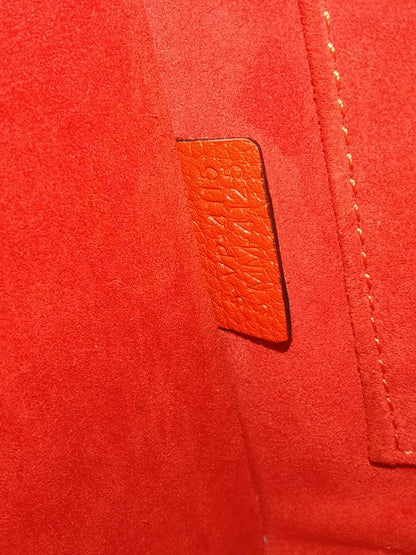 Celine Luggage Nano Red