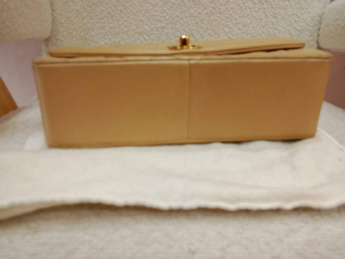 Chanel Diana Beige Lambskin Series 2