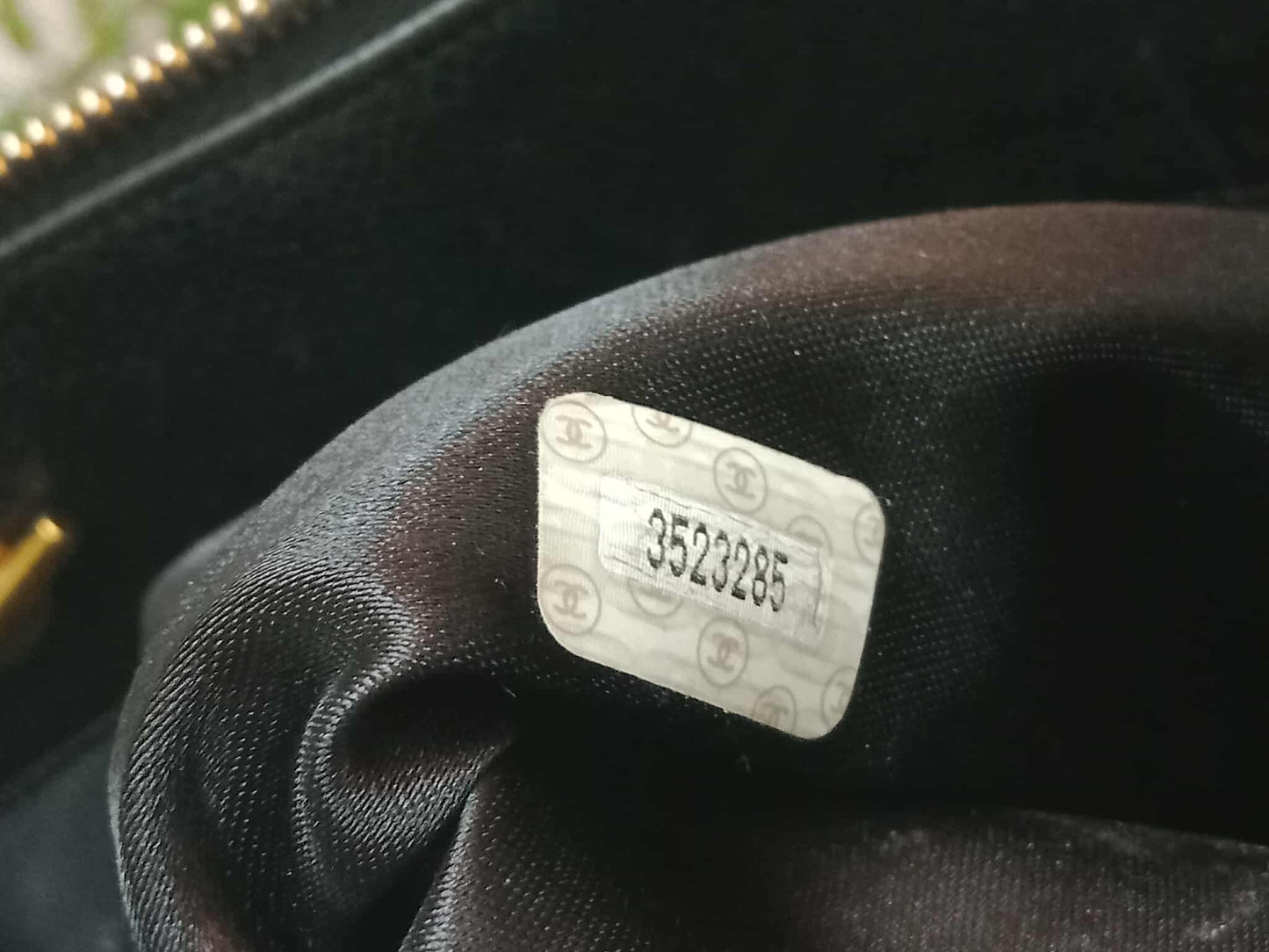 Chanel Timeless CC Shopper Tote Bag Caviar Black Series 3