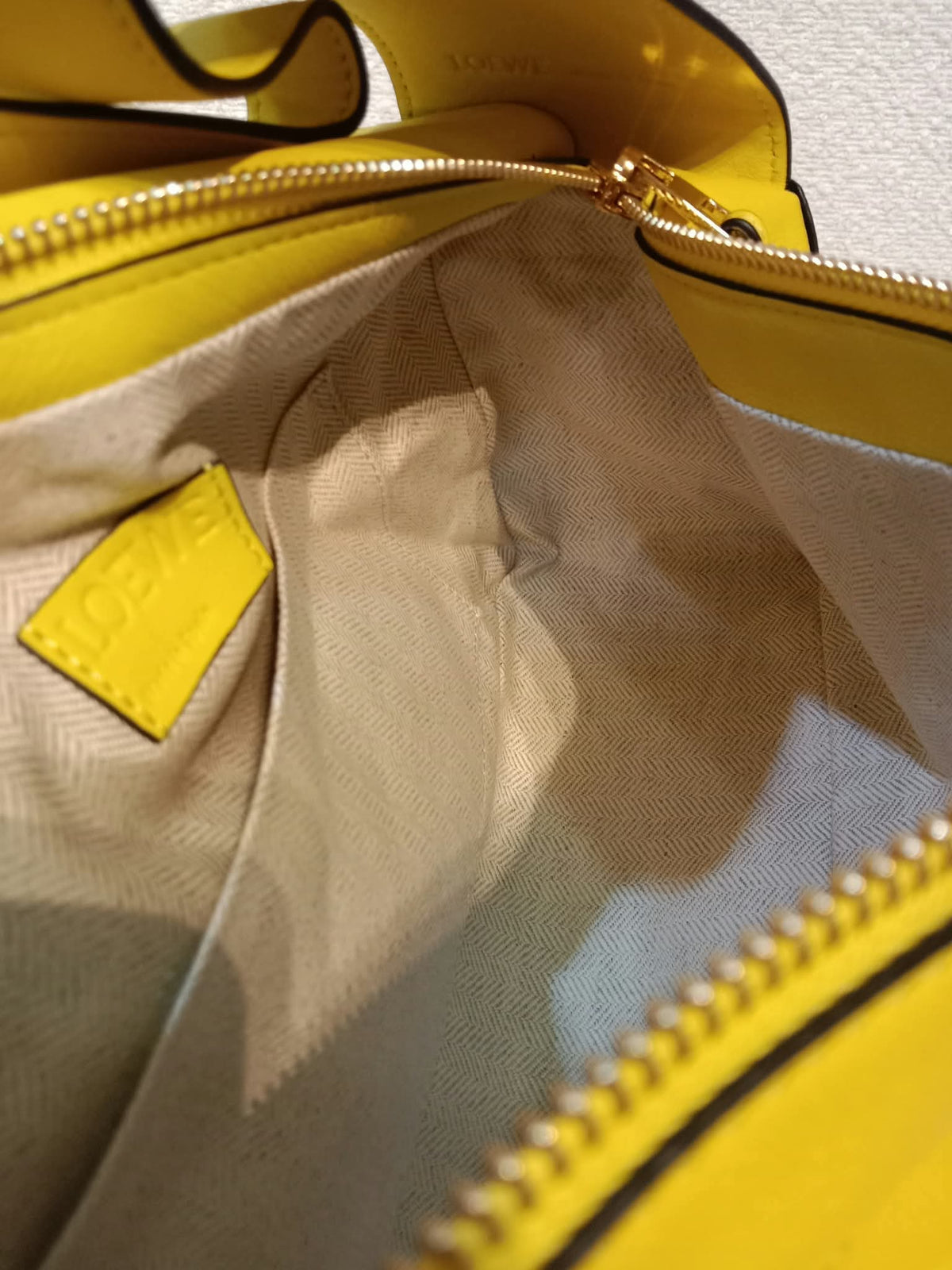 Loewe Bolso Puzzle Hobo Lemon