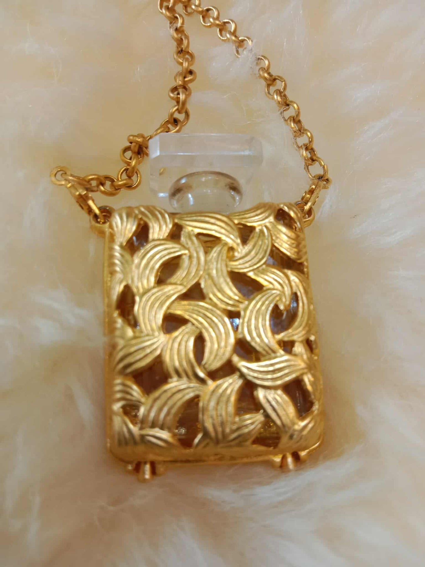 Chanel No. 5 Vintage Perfume Bottle Necklace