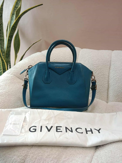 Givenchy Antigona Tophandle Bag Medium Blue