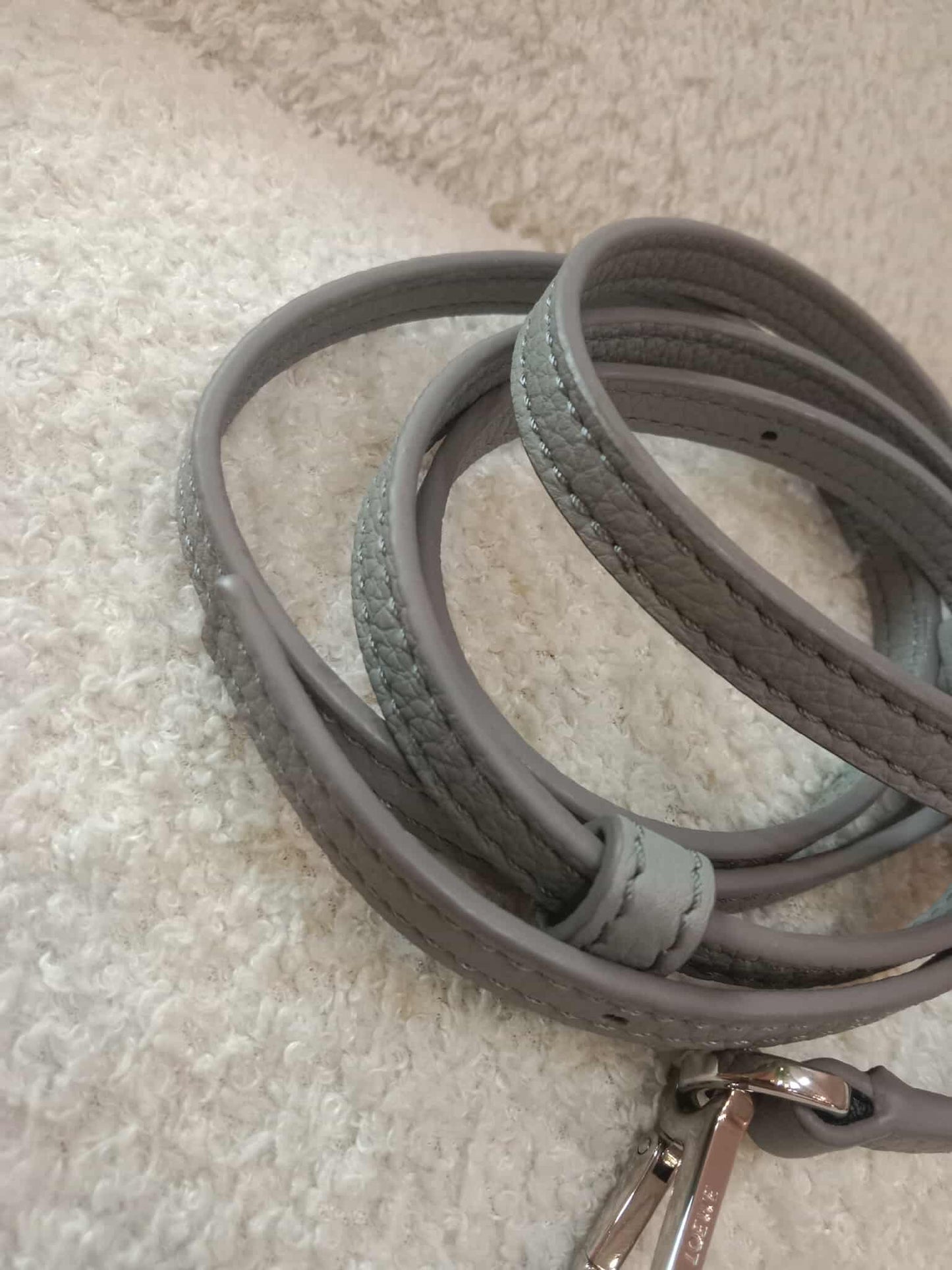 Loewe Puzzle Bag in Pearl Gray