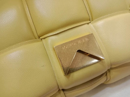 Bottega Veneta Chain Cassette Shoulder Bag Yellow