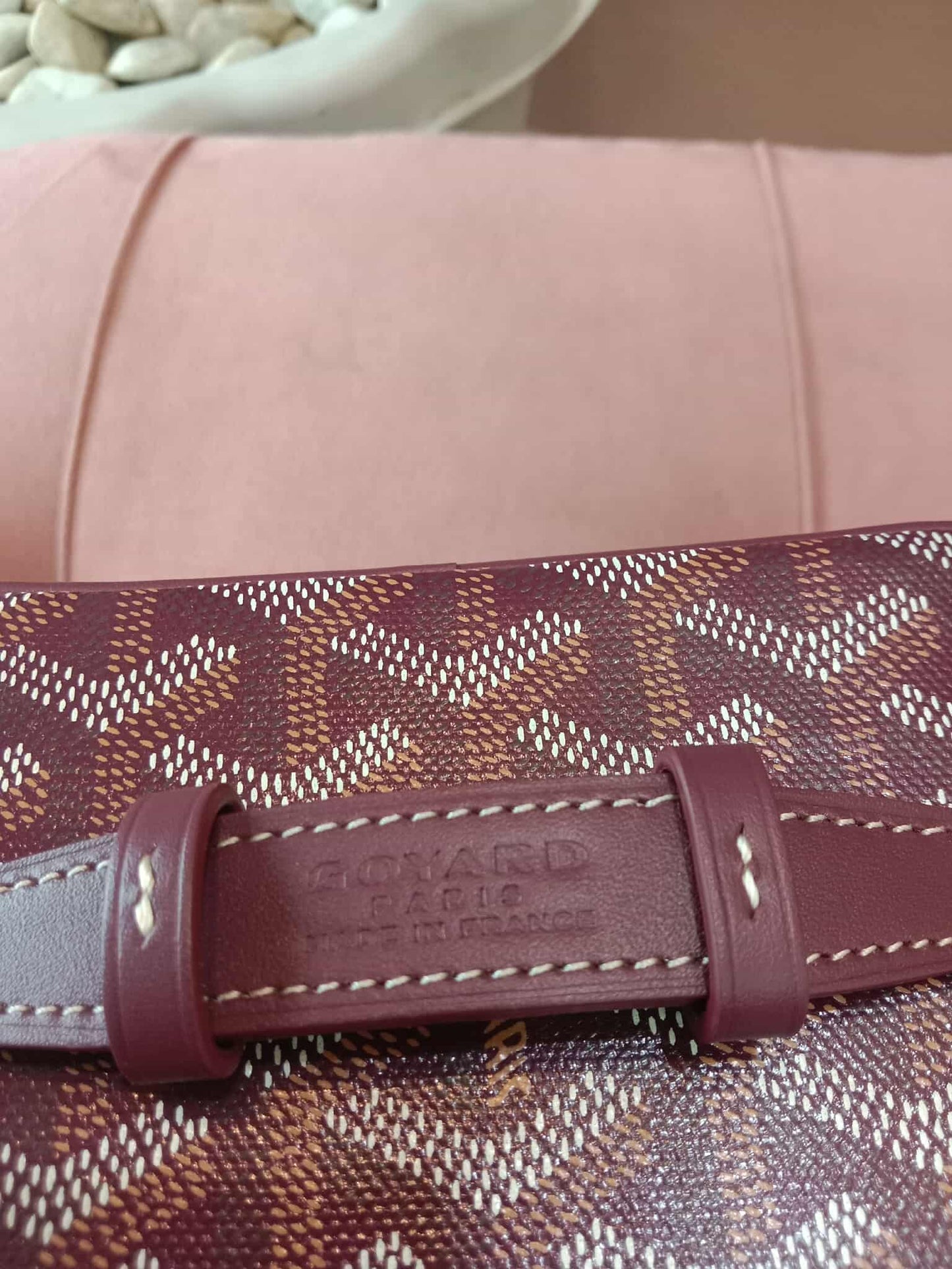 Goyard Vanity Souple Muse Bordeaux