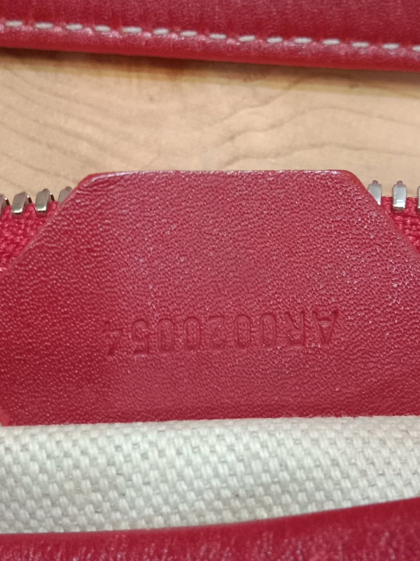 Goyard Boheme Hobo Bag Red Monogram Canvas Fidji Chevron Print