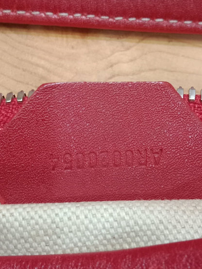 Goyard Boheme Hobo Bag Red Monogram Canvas Fidji Chevron Print