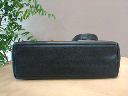 Chanel Timeless CC Shopper Tote Bag Caviar Black Series 3