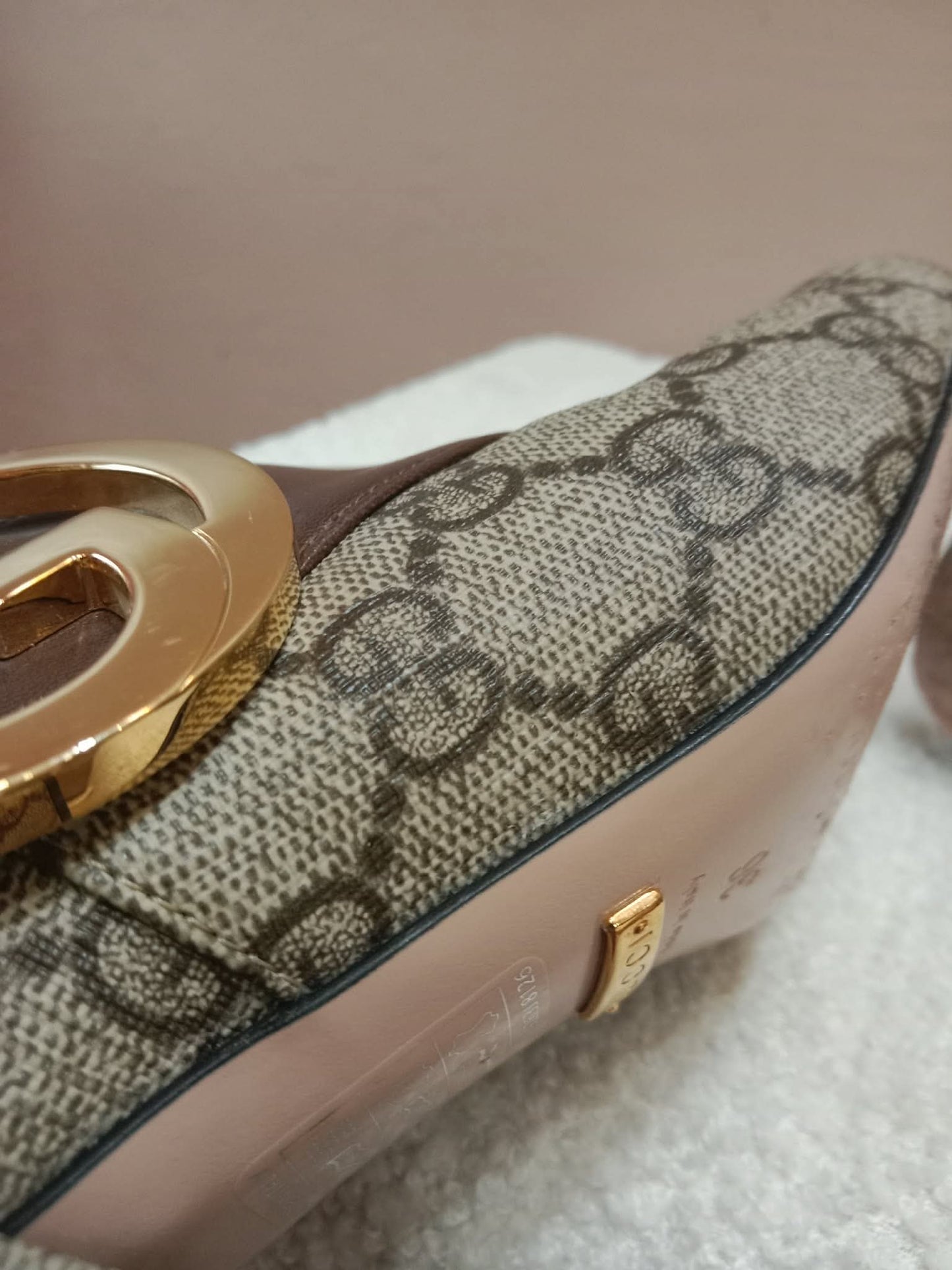 Gucci Blondie GG Supreme ankle Boots GG Medallion Size 26