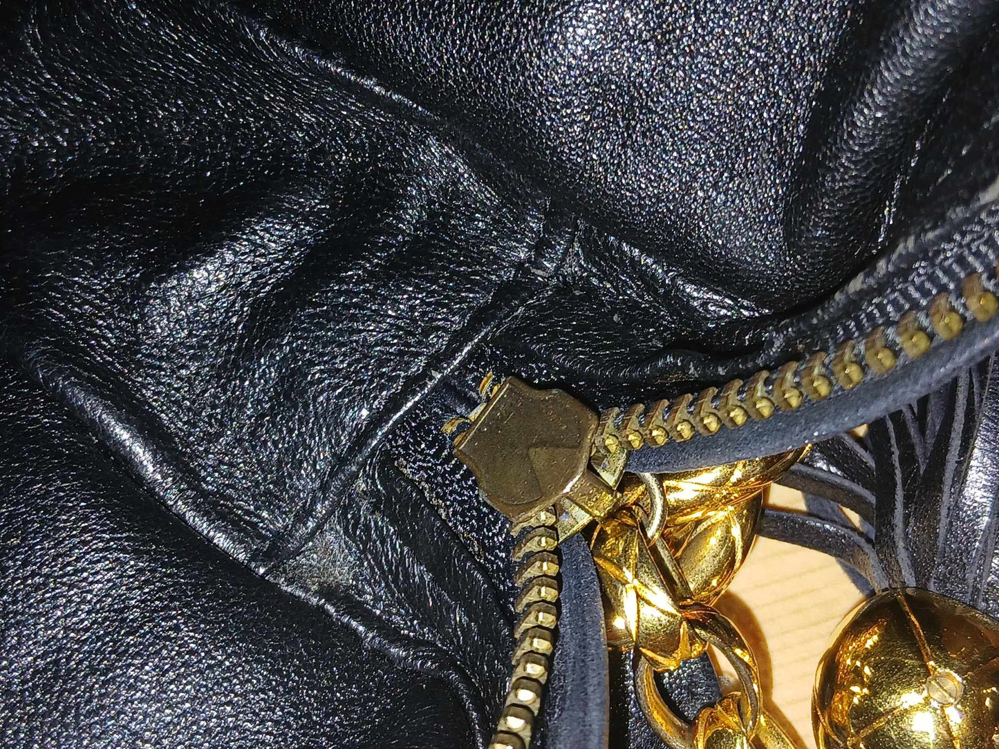 Chanel Vintage Shoulder Bag Lambskin Black Series 2