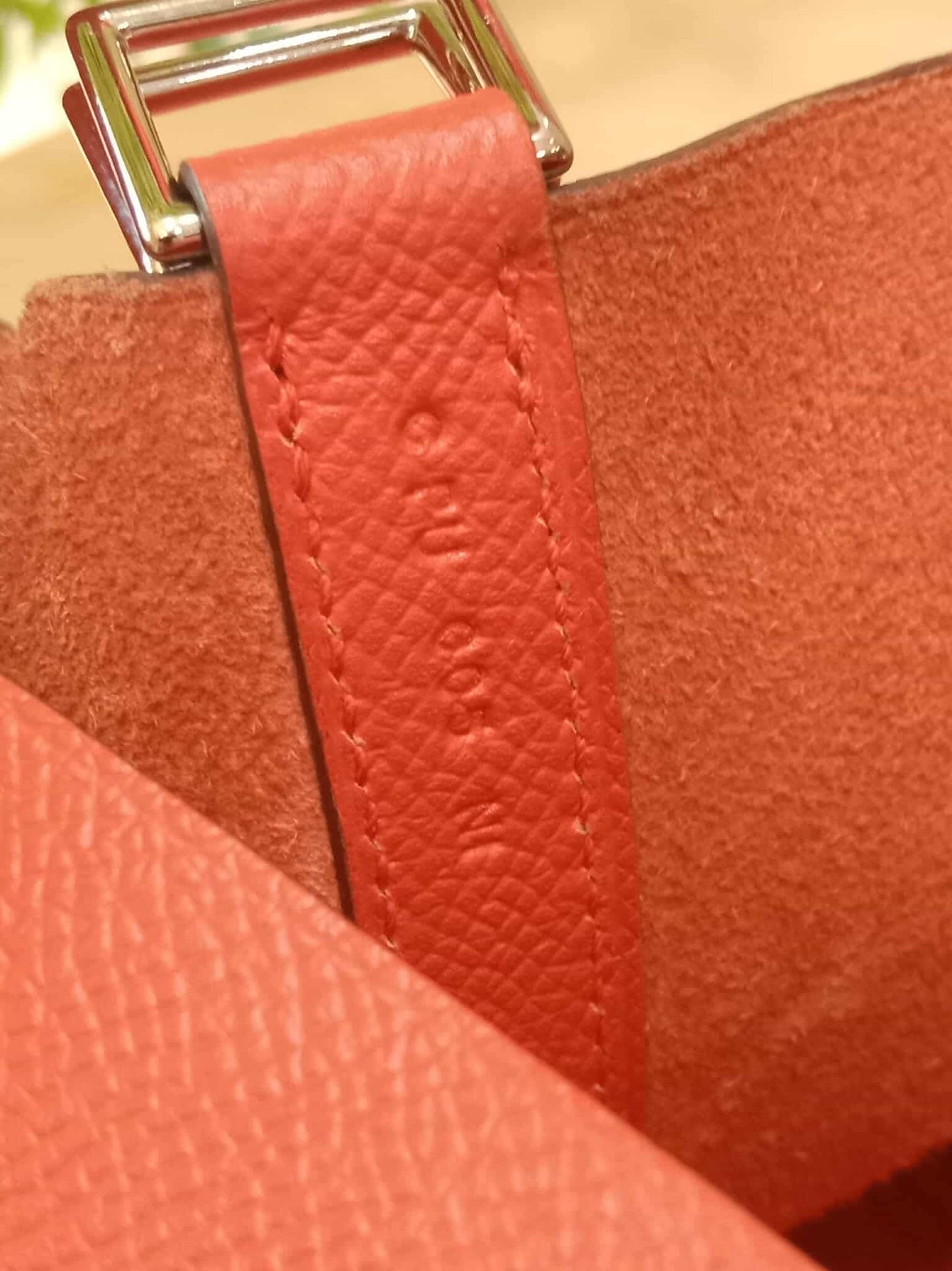 Hermes Picotin Lock 18 Epsom Capucine Stamp C 2018