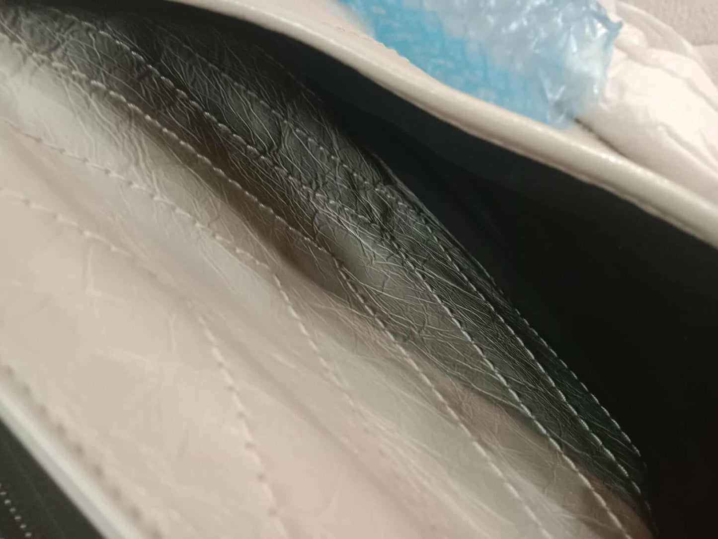 Saint Laurent Niki Medium Shoulder Bag in White Quilted Calfskin