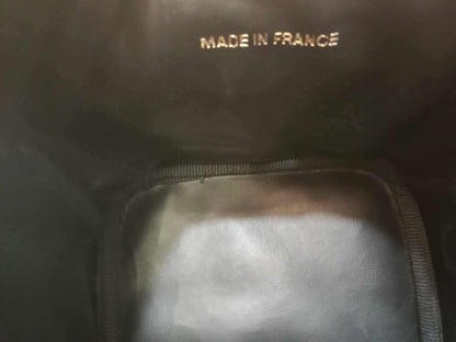 Chanel Denim Vanity Gold-Tone Hardware and the Signature Interlocking CC Logo Series 4