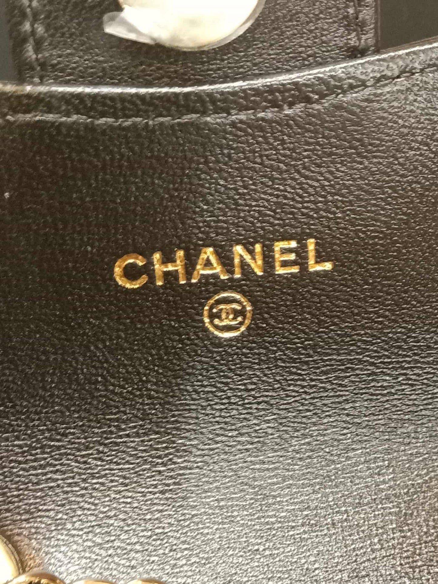 Chanel Bow Chain Belt Bag Black Lambskin Series 31