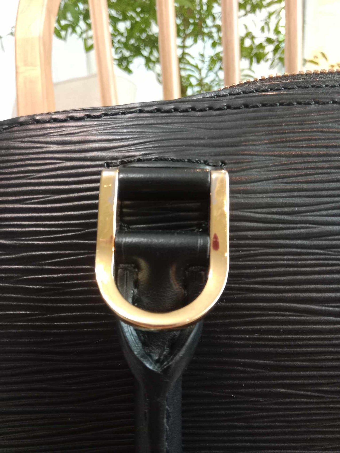 Louis Vuitton Black Epi Leather Pont Neuf Handbag PM