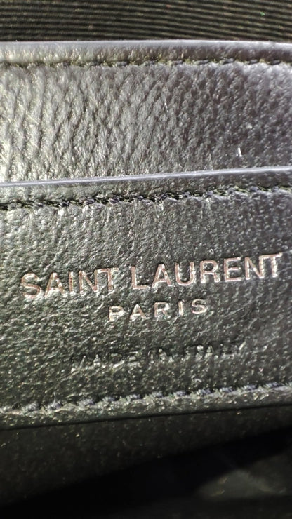 YSL Heart Black Slingbag