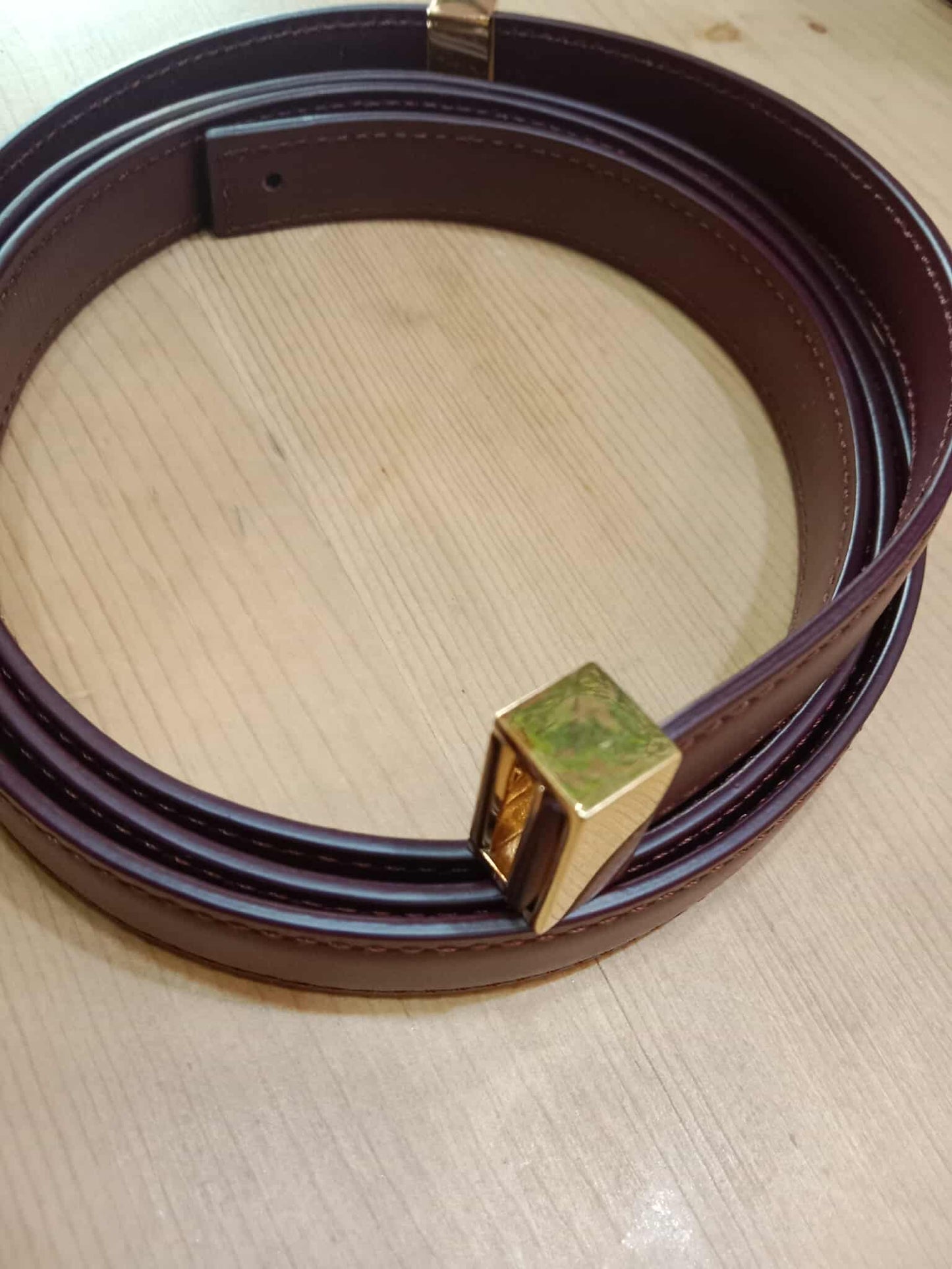 Celine Medium Classic Box Bag In Burgundy Calfskin Leather