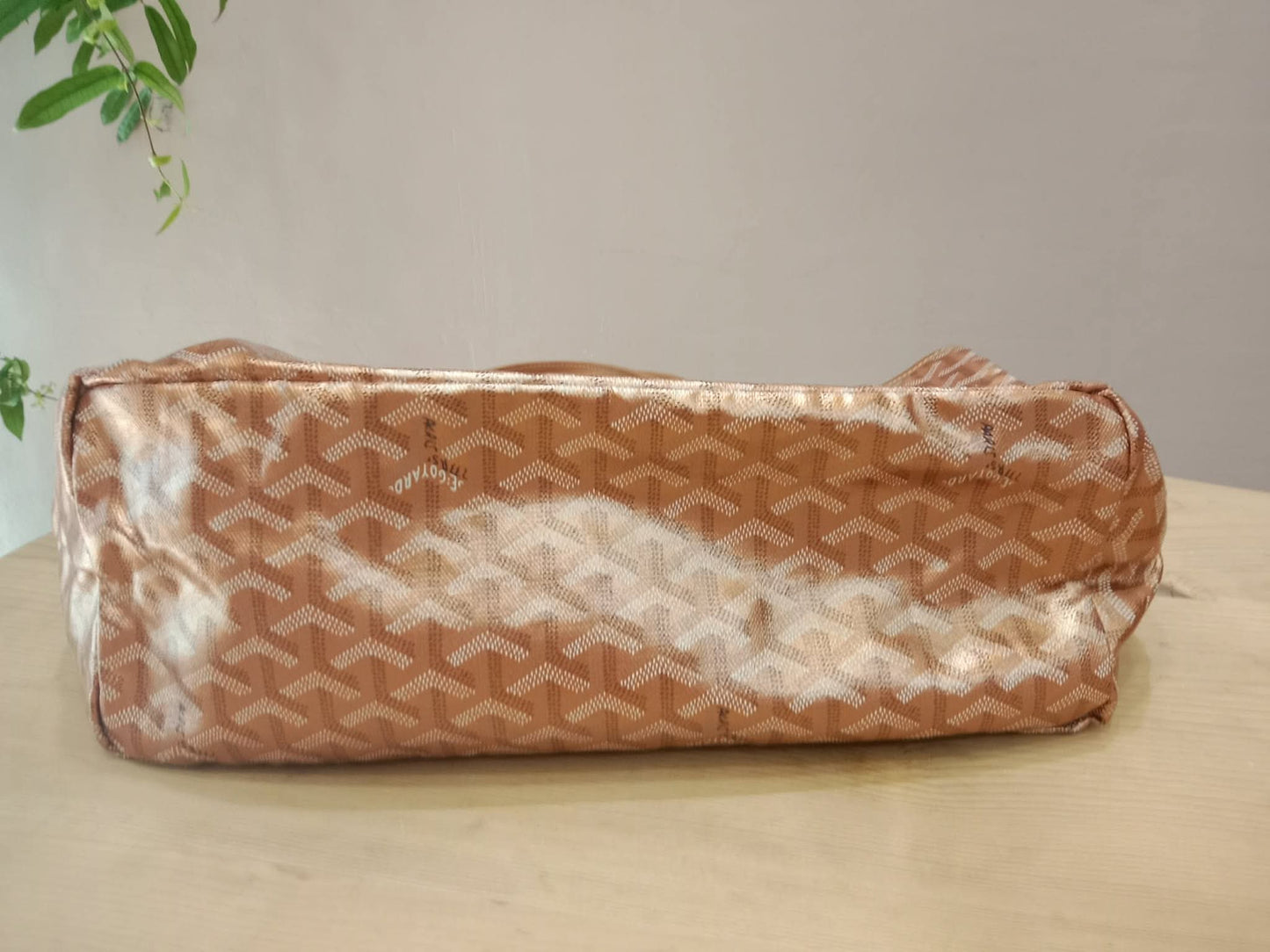 Goyard Saint Louis Limited Edition Rose Gold Tote Bag PM
