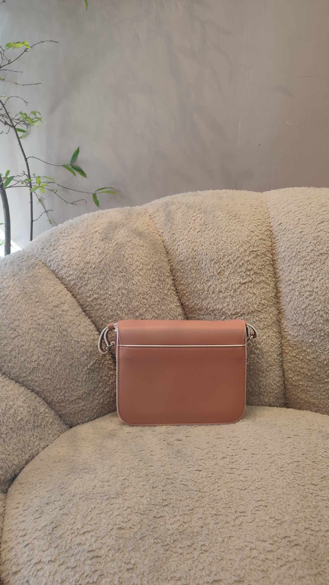 Loro Piana Artemis Salmon Pink Calfskin Bag