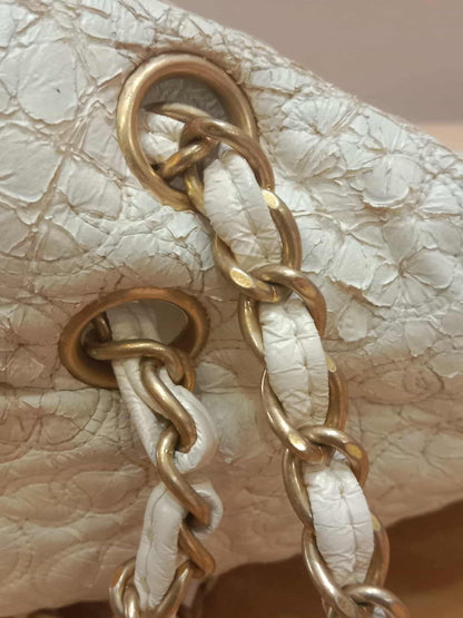 Chanel Rock in Moscow Flap Bag from the Pre-Fall Cream White Flap Bag Series 12