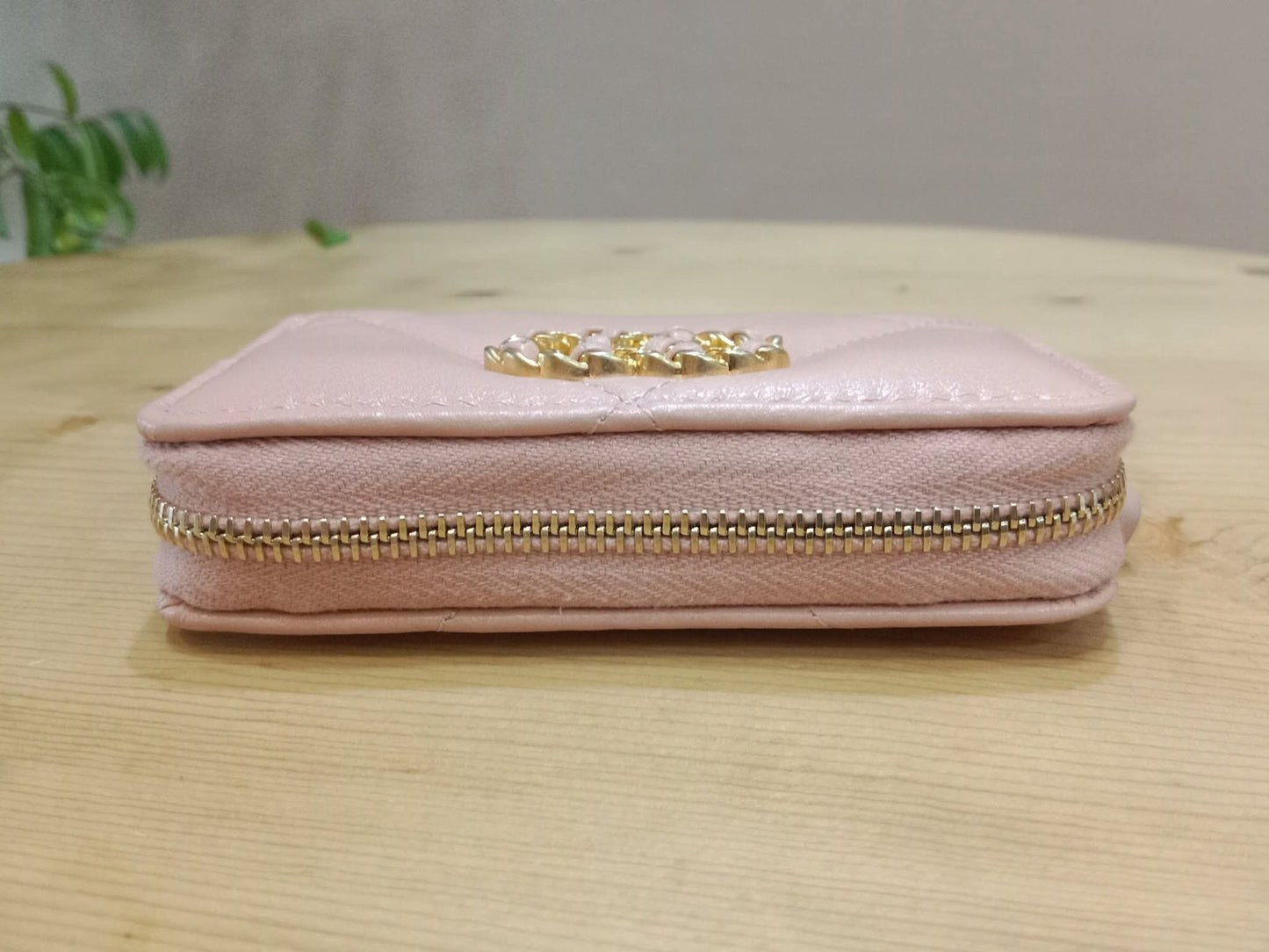 Chanel 19 Wallet Lambskin Pink Series 29