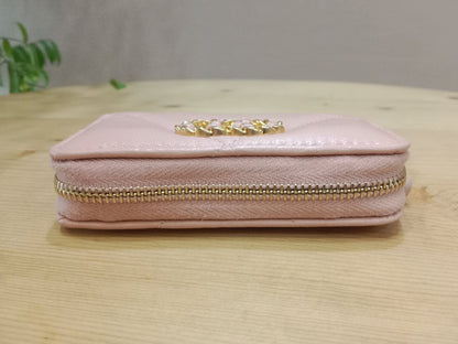 Chanel 19 Wallet Lambskin Pink Series 29