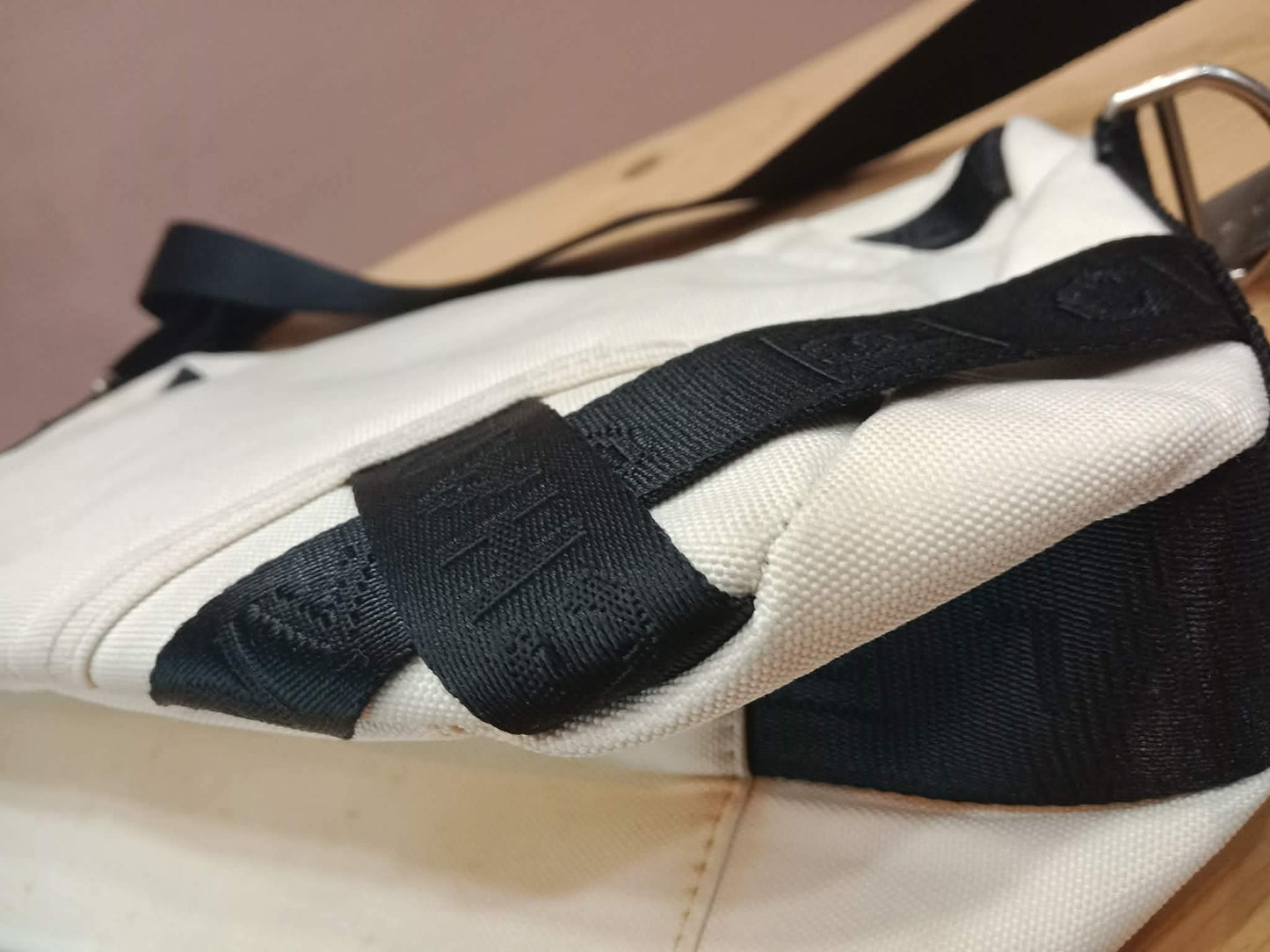 Chanel Sport Line Bag with Interlocking CC Logo Canvas Black/White