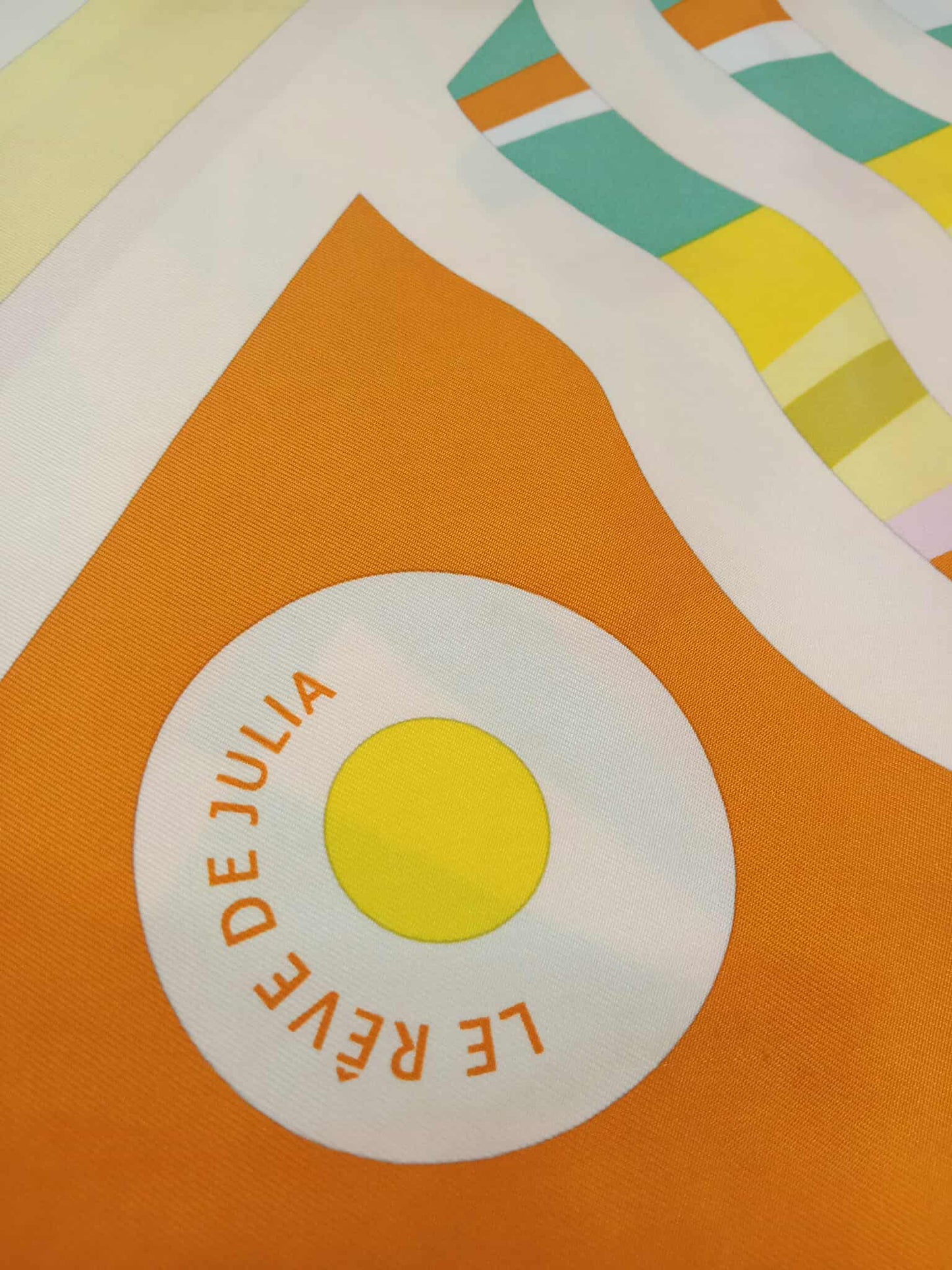 Hermes Carre 90 "Le Reve de Julia" Silk Scarf