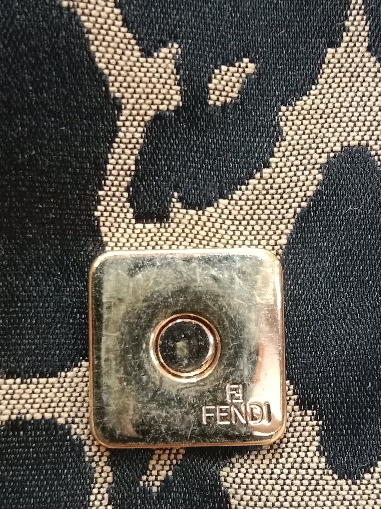 Fendi Mia Flap Bag Leopard Print Shoulder Bag