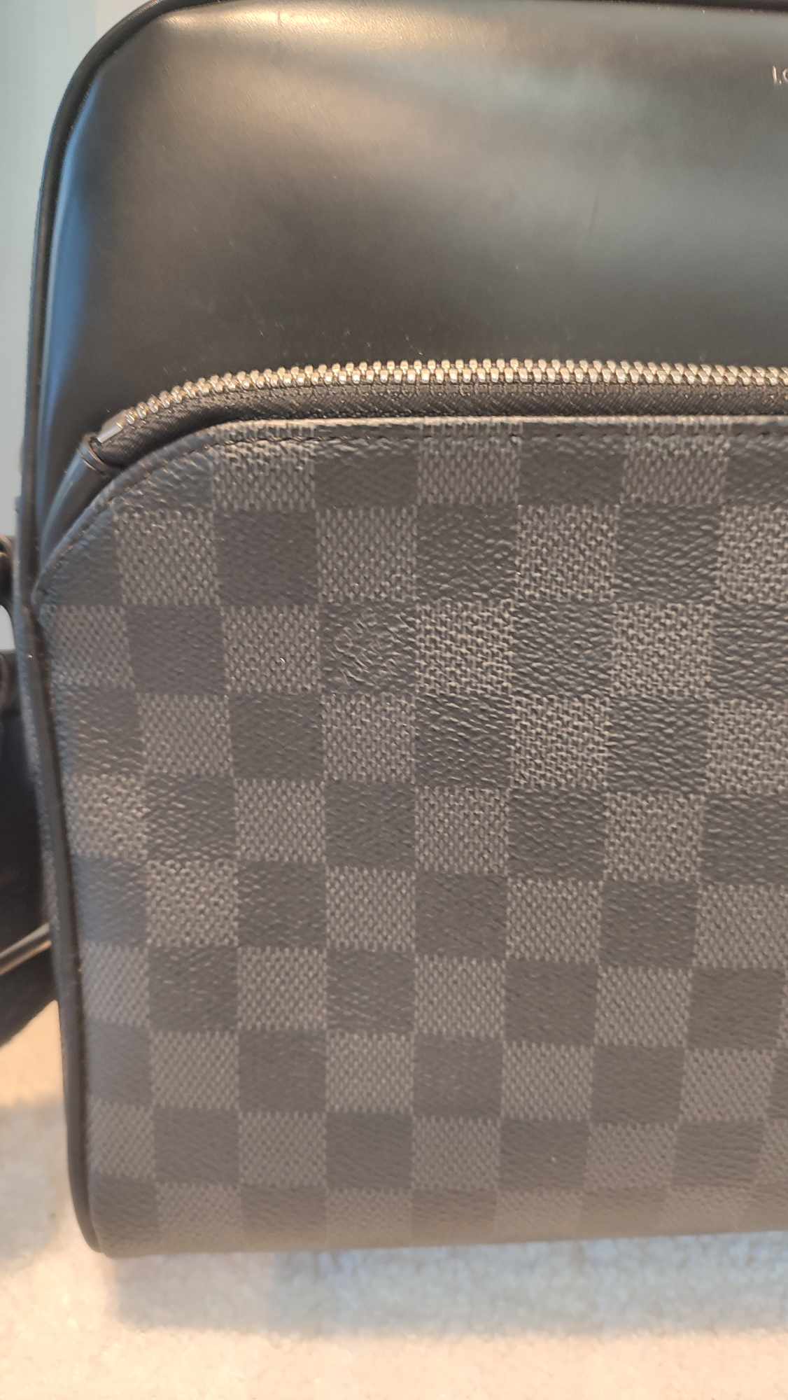 Louis Vuitton Dayton Crossbody Bag Damier Graphite MM