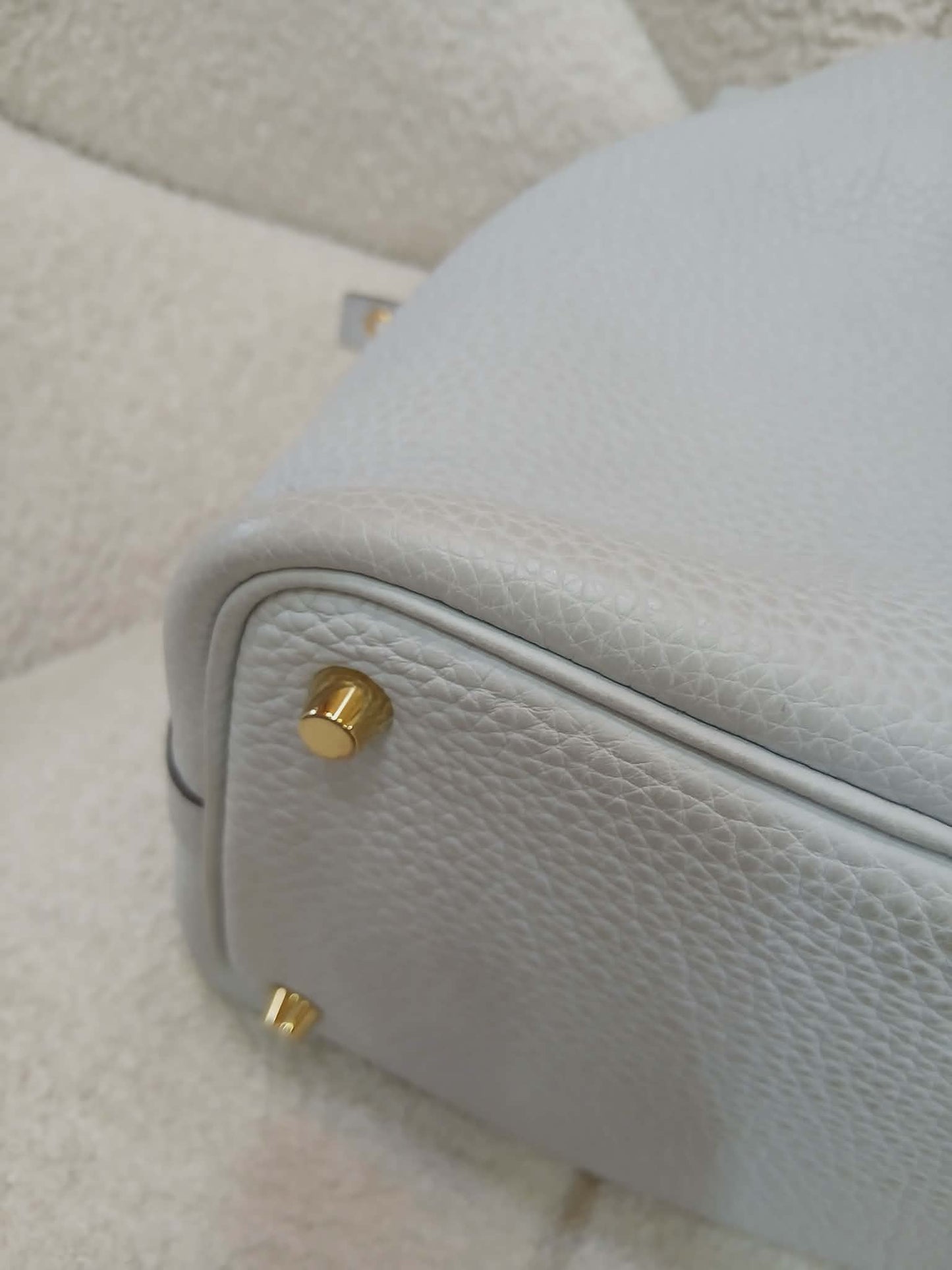 Hermes Picotin 18 Bleu Glacier Clemence Stamp Z 2021