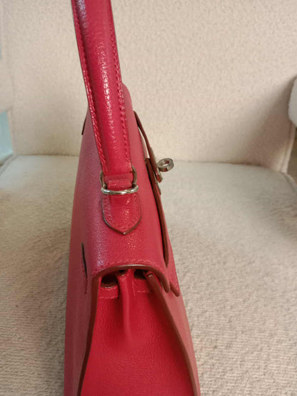 Hermes Kelly 25 Chevre de Coromandel Stamp F Square 2002