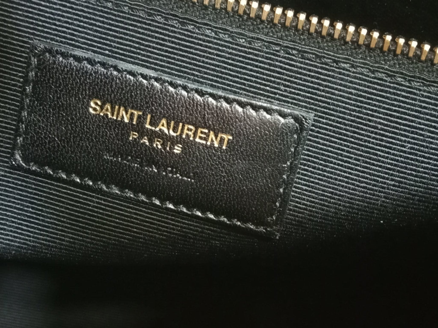 Saint Laurent Sac De Jour Taupe Grained Leather