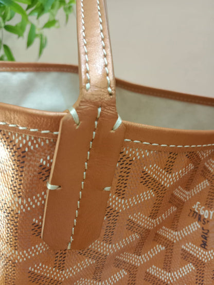 Goyard Saint Louis Limited Edition Rose Gold Tote Bag PM
