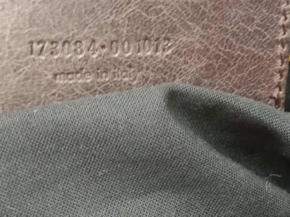 Balenciaga Giant City Bag Distressed Lambski Black