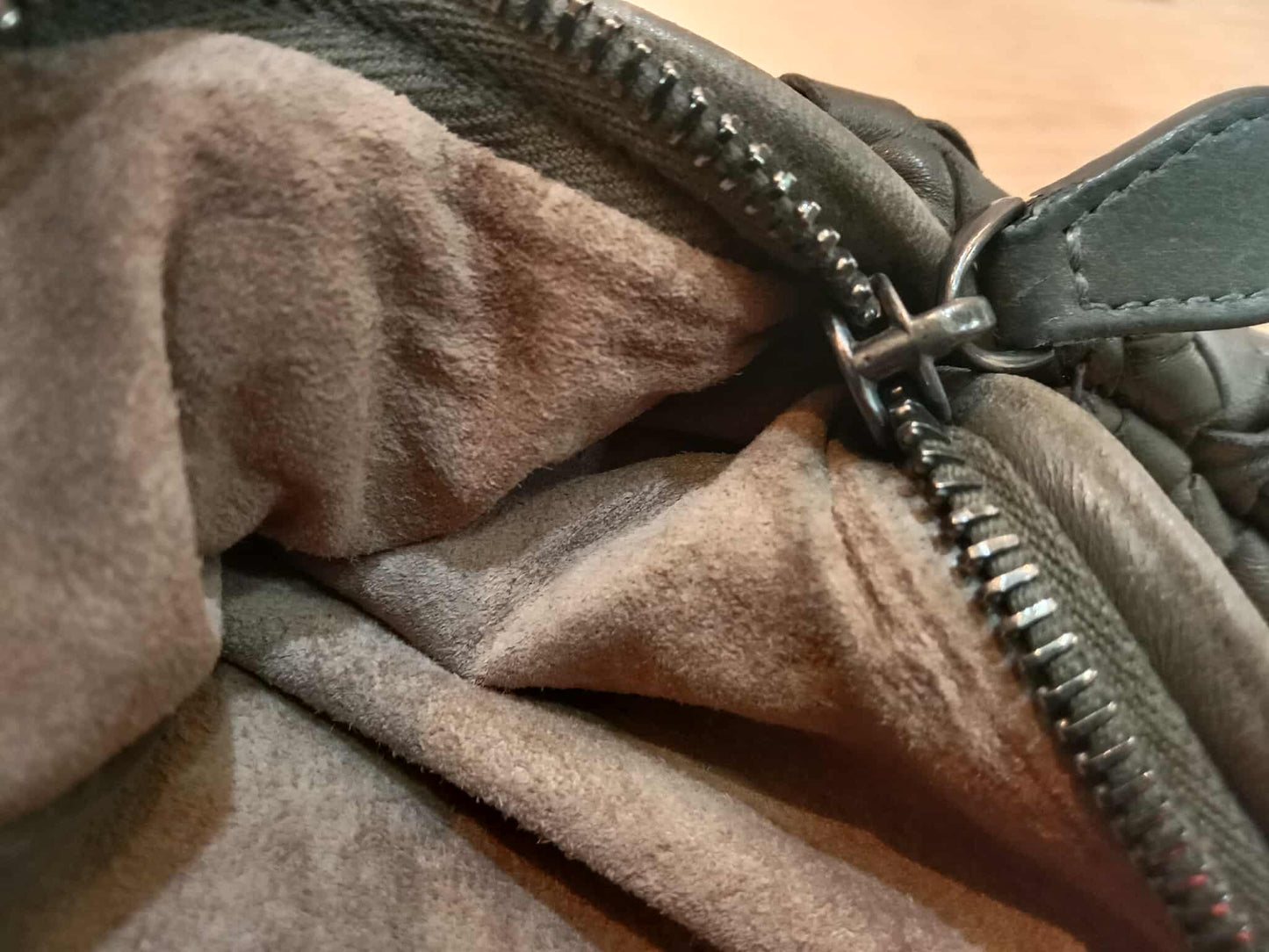 Bottega Veneta Belly Hobo Bag Gray