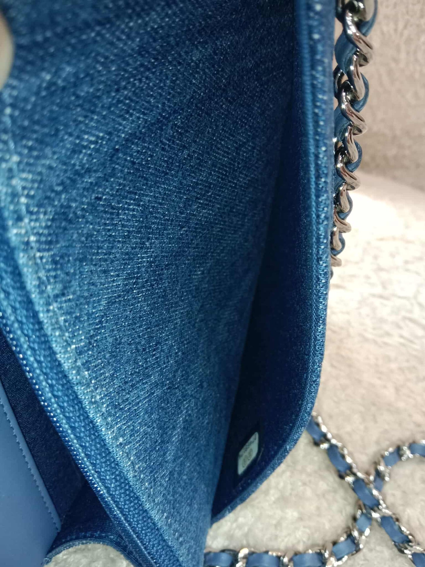 Chanel Wallet on Chain Denim Series 27