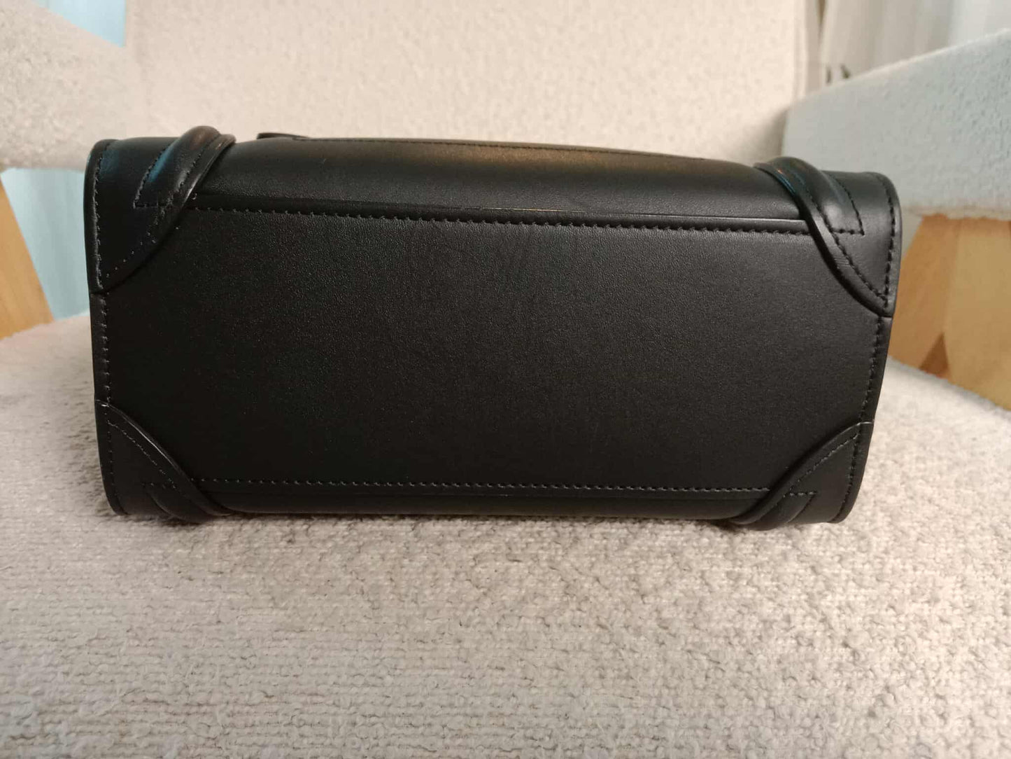 Celine Nano Luggage Bag Black