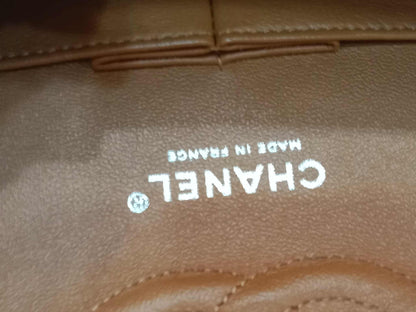 Chanel Classic Double Flap Medium Caramel Caviar Series 14